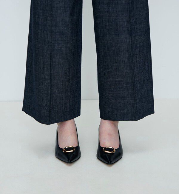 TOMORROWLAND collection「【WEB先行予約】コンフォートデニム タックワイドパンツ」|その他|