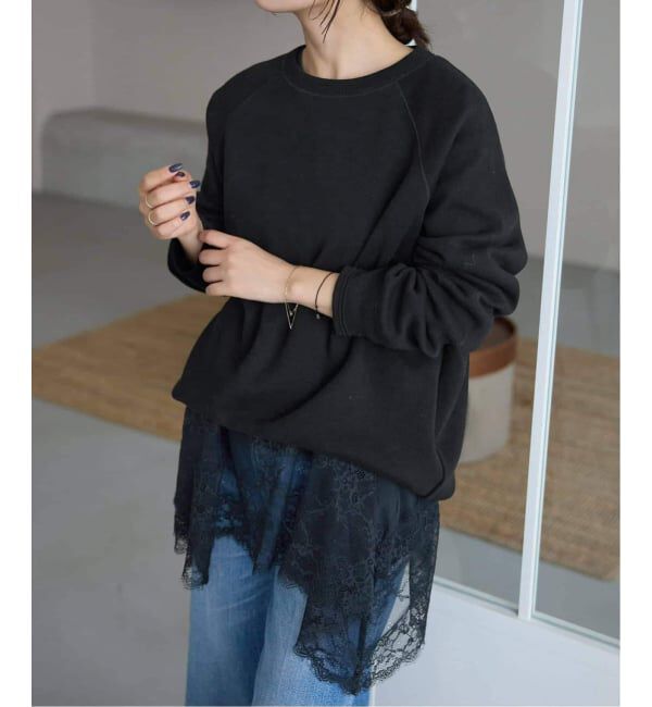 SLOBE IENA「《追加3》スムースオーバーニット」|ニット・セーター|