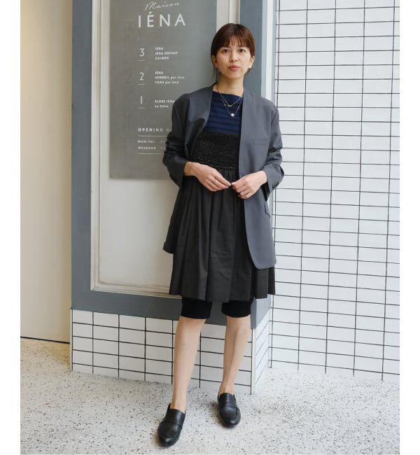 IENA「《予約》Maison IENA 別注 Nell/ネル フリルキャミソール 261-30275」|シャツ・ブラウス|