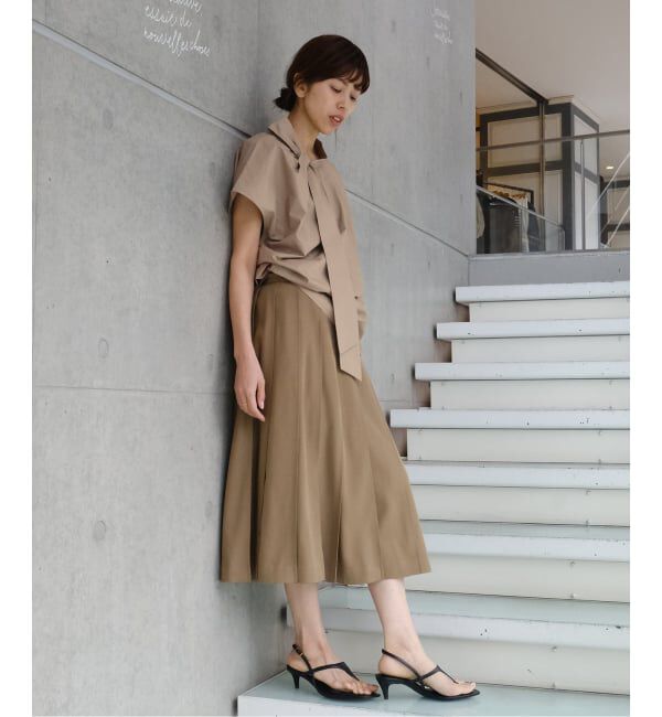 IENA「《予約》Maison IENA 別注 Nell/ネル ボウタイブラウス 261-30282」|シャツ・ブラウス|