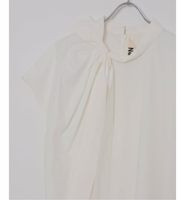 IENA「《予約》Maison IENA 別注 Nell/ネル ボウタイブラウス 261-30282」|シャツ・ブラウス|