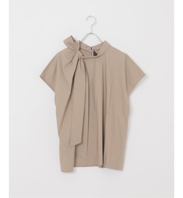 IENA「《予約》Maison IENA 別注 Nell/ネル ボウタイブラウス 261-30282」|シャツ・ブラウス|