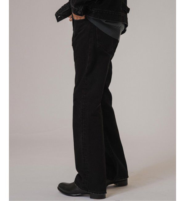 EDIFICE「Levi&rsquo;s(リーバイス) 別注 517 TM BLACK L29」|デニム|