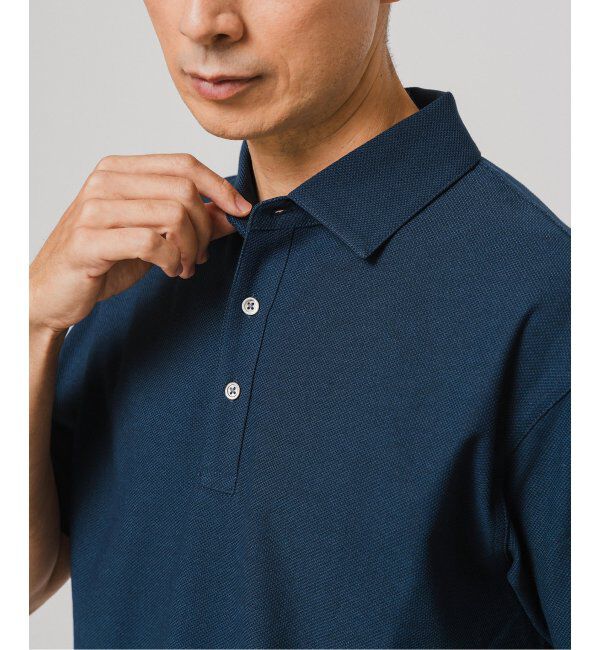 EDIFICE「"吸水速乾機能"ALBINI オープン ポロシャツ」|ポロシャツ|