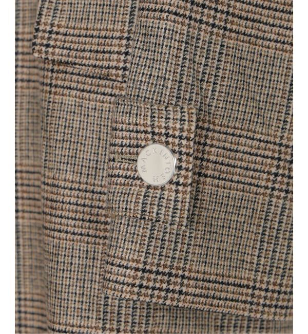 EDIFICE「MACKINTOSH(マッキントッシュ) 別注 HUMBIE/ハンビー SL "グレンチェック"」|ステンカラーコート|