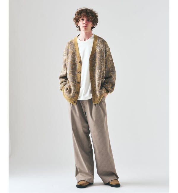 417 EDIFICE「インディゴジャガードカーディガン」|カーディガン|