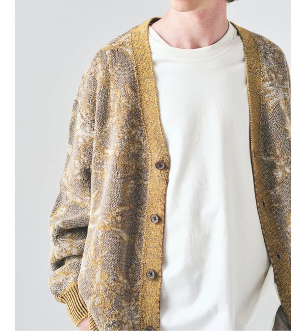 417 EDIFICE「インディゴジャガードカーディガン」|カーディガン|