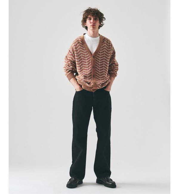 417 EDIFICE「インディゴジャガードカーディガン」|カーディガン|