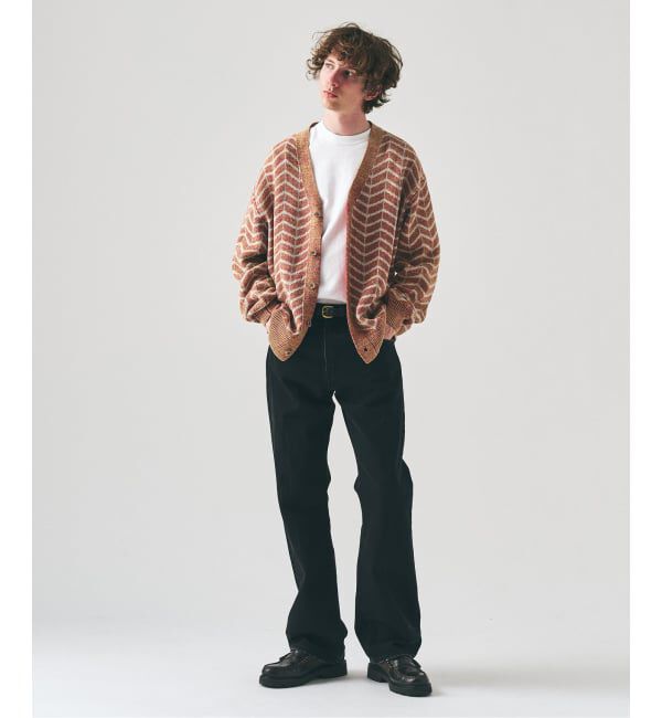 417 EDIFICE「インディゴジャガードカーディガン」|カーディガン|