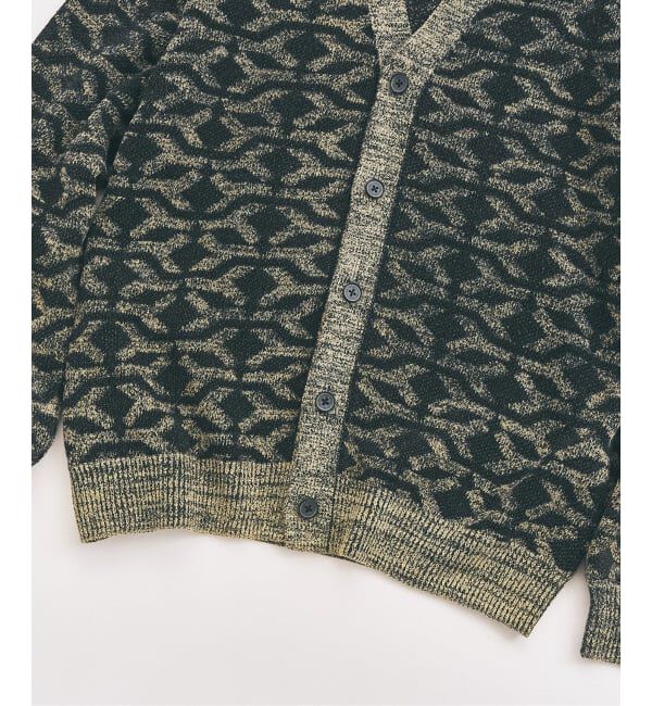 417 EDIFICE「インディゴジャガードカーディガン」|カーディガン|