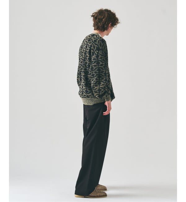 417 EDIFICE「インディゴジャガードカーディガン」|カーディガン|