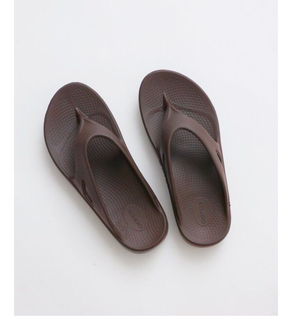 JOURNAL STANDARD relume「【OOFOS / ウーフォス】OORIGINALサンダル」|サンダル|ブラウン B