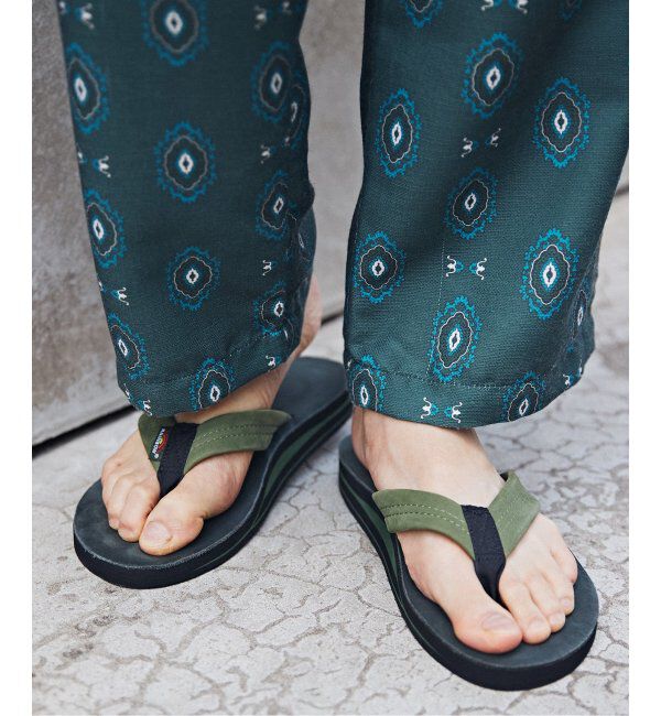 JOURNAL STANDARD relume「RAINBOW SANDALS / レインボーサンダル 別注 Double Layer レザーサンダル」|サンダル|