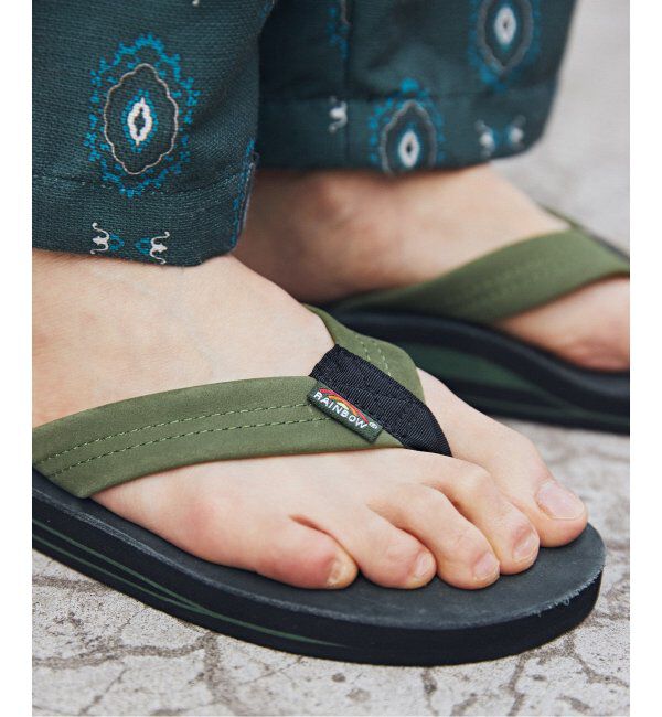 JOURNAL STANDARD relume「RAINBOW SANDALS / レインボーサンダル 別注 Double Layer レザーサンダル」|サンダル|