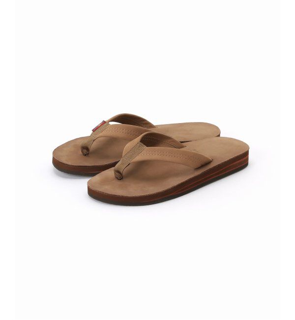 JOURNAL STANDARD relume「RAINBOW SANDALS / レインボーサンダル 別注 Double Layer レザーサンダル」|サンダル|
