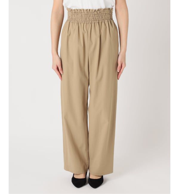 JOURNAL STANDARD「《追加3》【撥水/接触冷感/洗える/UVカット】リネンナイロンストレッチワイドパンツ」|その他|
