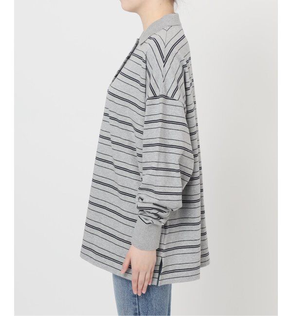 journal standard L'essage「ポロシャツロングスリーブプルオーバー」|Tシャツ・カットソー|