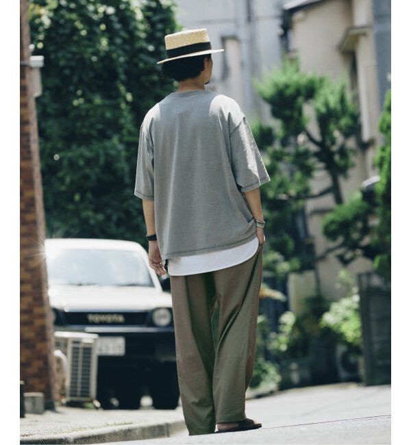 JOURNAL STANDARD relume「リネンブレンド 1タック &rdquo;レイジー&rdquo; パンツ」|スラックス|