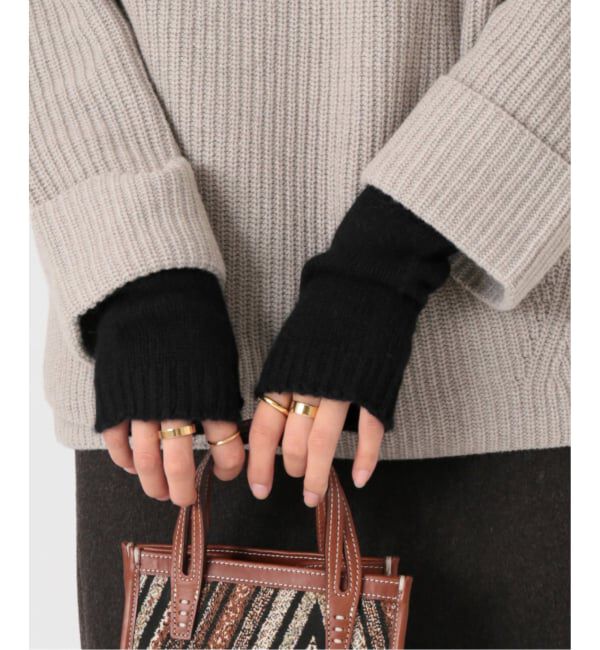 journal standard L'essage「《追加》【WILLIAM BRUNTON】3PLY Plain Wristwarmer：手袋」|手袋|