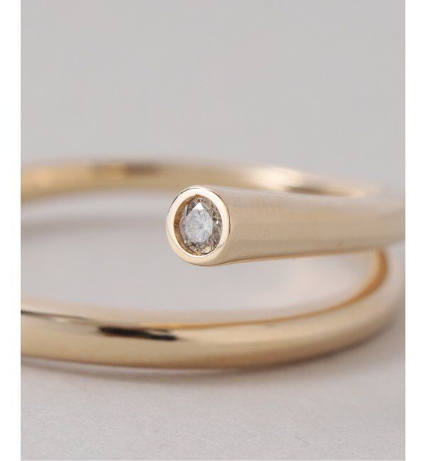 Lilas by Spick&Span「べゼルダイヤリング K10」|リング|