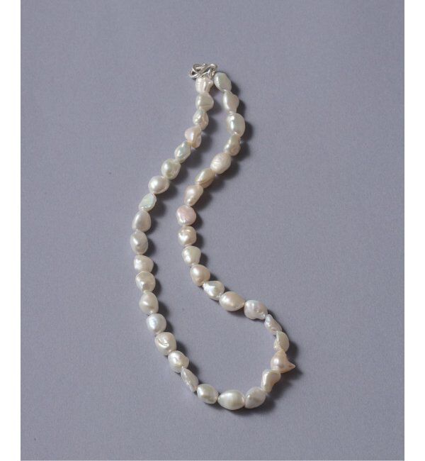 Lilas by Spick&Span「バロックパール40cmネックレス SV」|ネックレス|