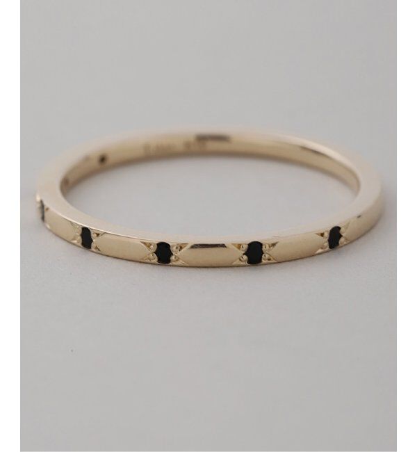 Lilas by Spick&Span「オニキスステーションリング K10」|リング|