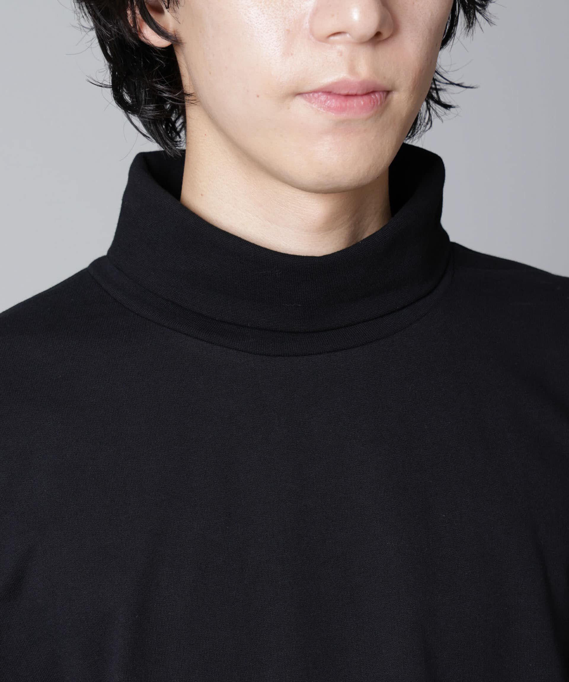 nano･universe「タートルカットミニ裏毛Ｔシャツ 長袖」|Tシャツ・カットソー|