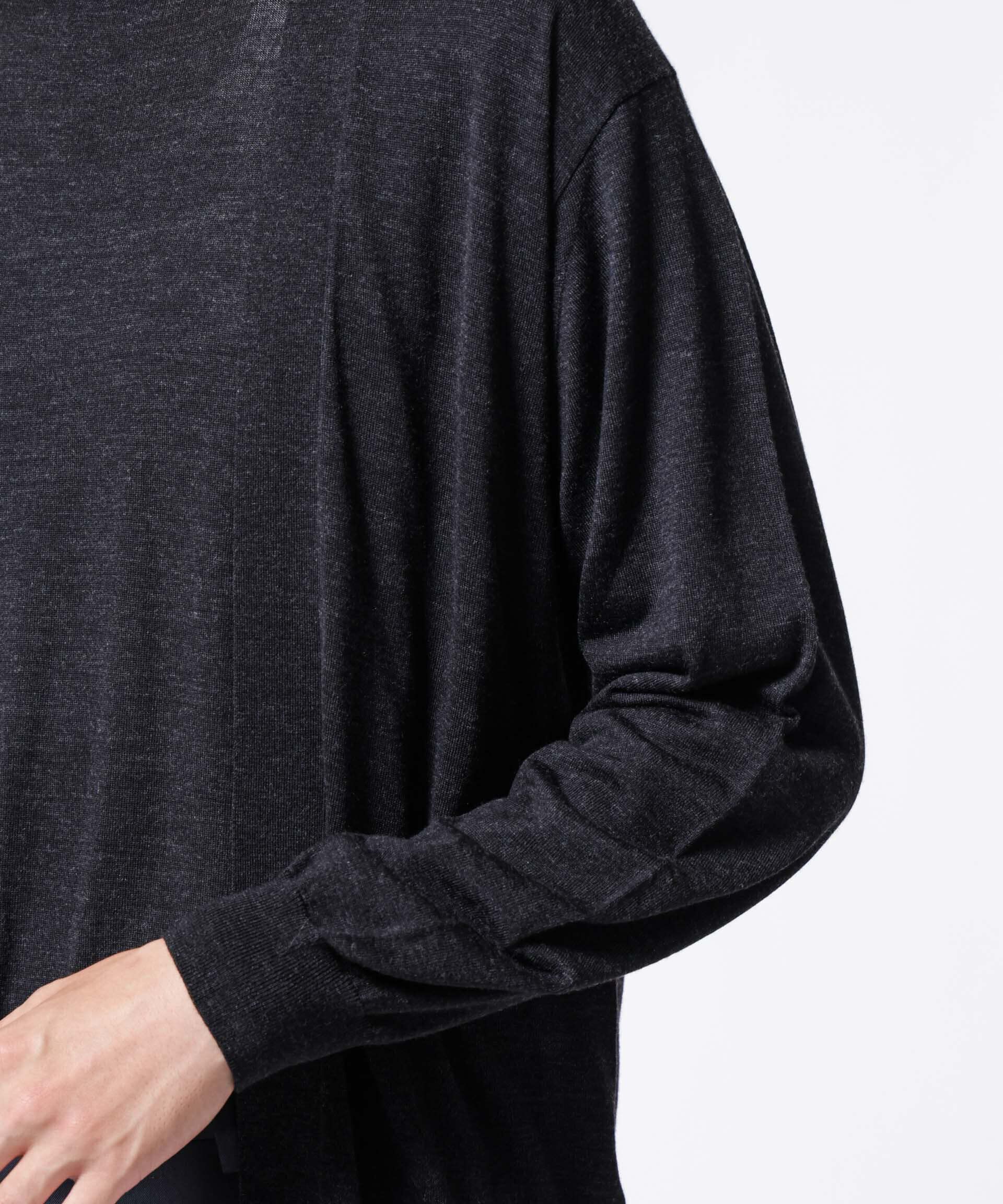 nano･universe「「ASSEMBLANC」BRISBANE カーブスリーブカーディガン」|ニット・セーター|