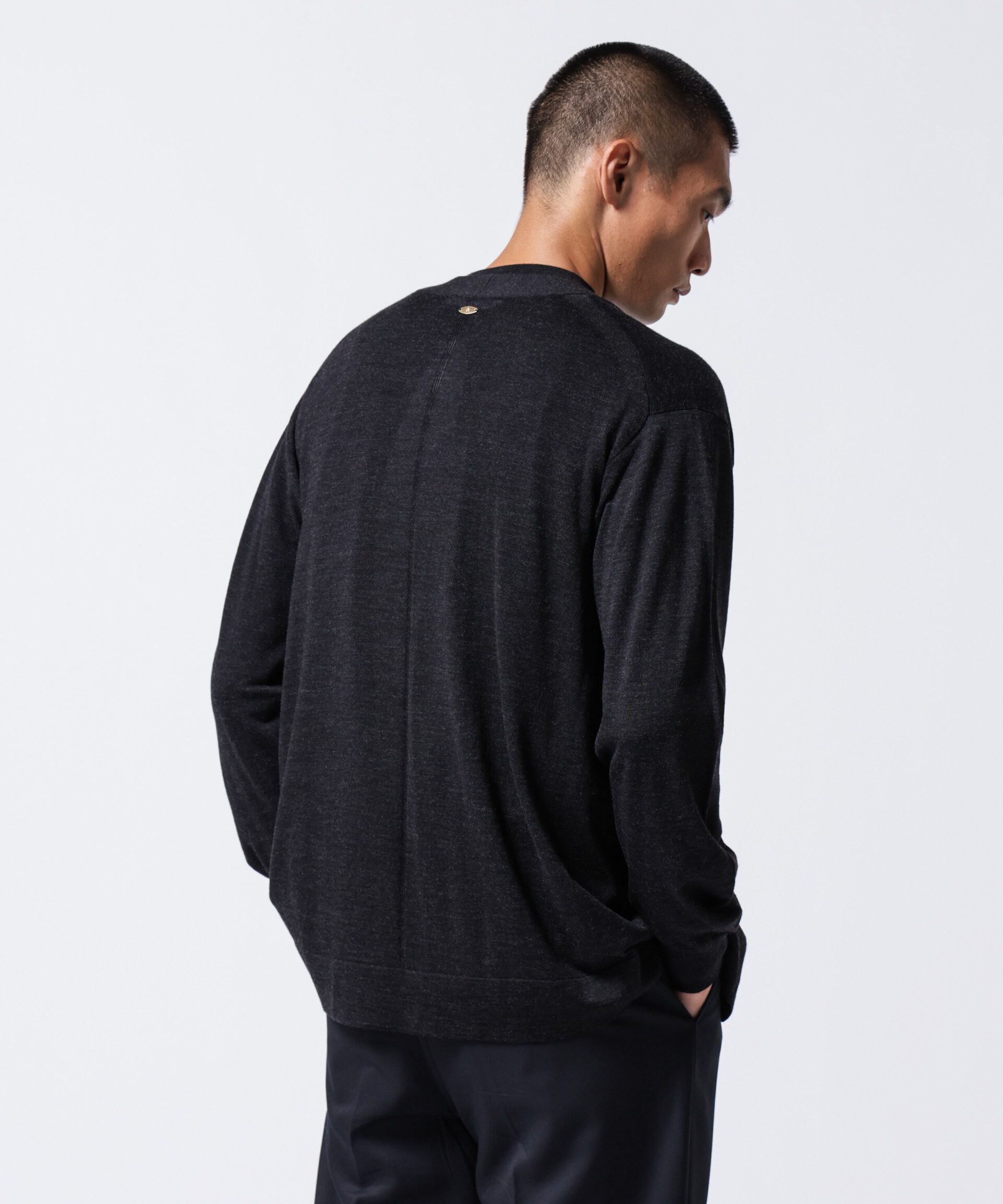 nano･universe「「ASSEMBLANC」BRISBANE カーブスリーブカーディガン」|ニット・セーター|