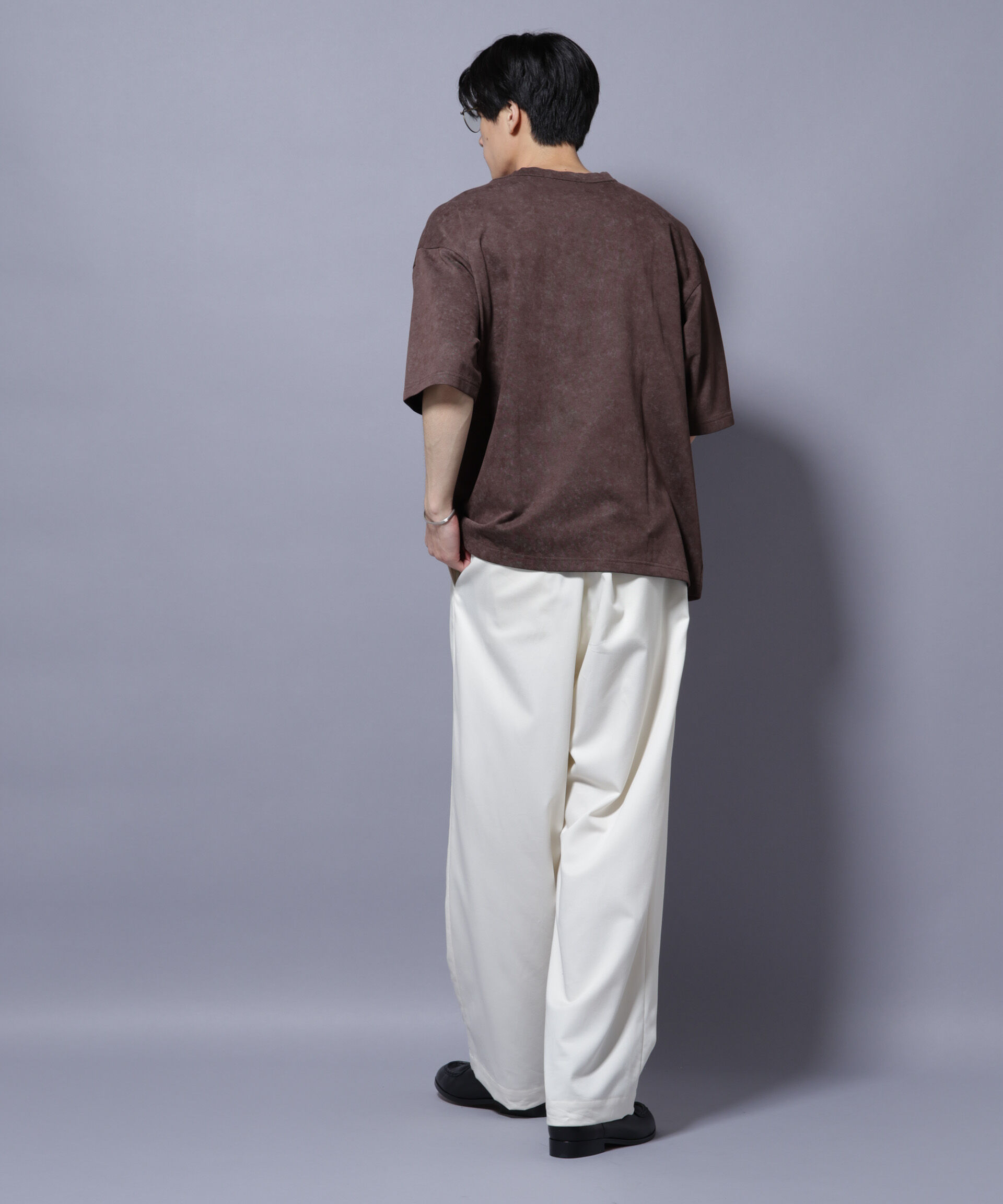 nano･universe「フェードカラーTシャツ 半袖」|Tシャツ・カットソー|