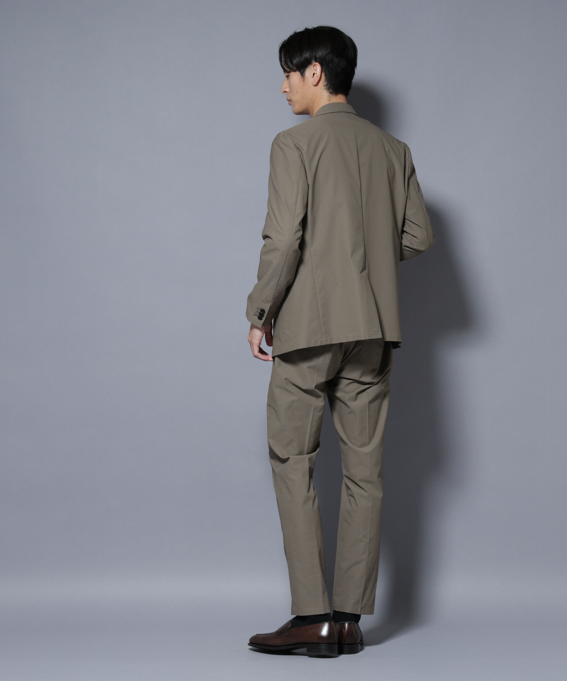 nano･universe「｢N JACKET BASIC｣TEXBRID(R) ﾂｲﾙｼﾞｬｹｯﾄ/ｽﾄﾚｯﾁ･撥水(ｾｯﾄｱｯ 」|スーツ|