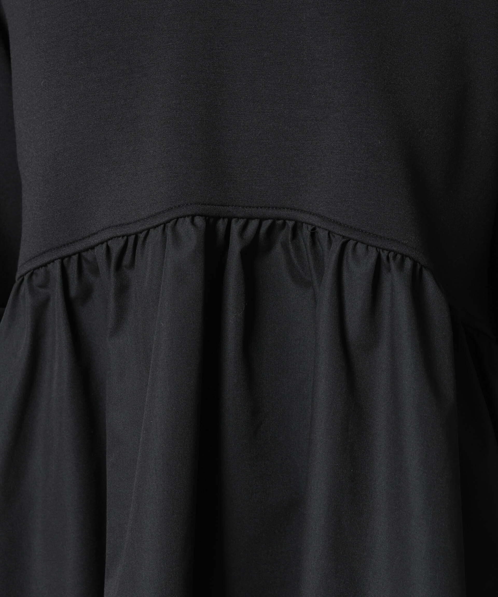 nano･universe「布帛コンビペプラムカットトップス」|Tシャツ・カットソー|