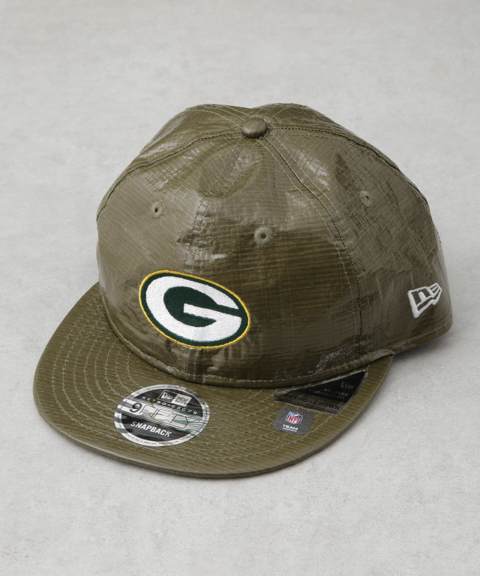 nano･universe「NEW ERA/RC950 GORO GREPAK OLV」|キャップ・キャスケット|オリーブ