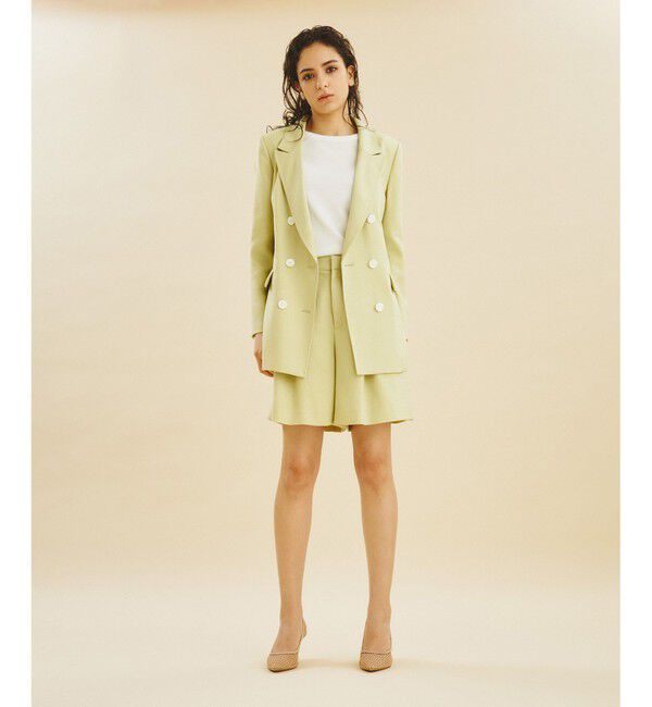 Grace Class「リネンタッチタックショートパンツ」|その他|