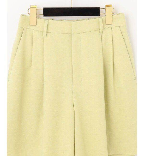 Grace Class「リネンタッチタックショートパンツ」|その他|