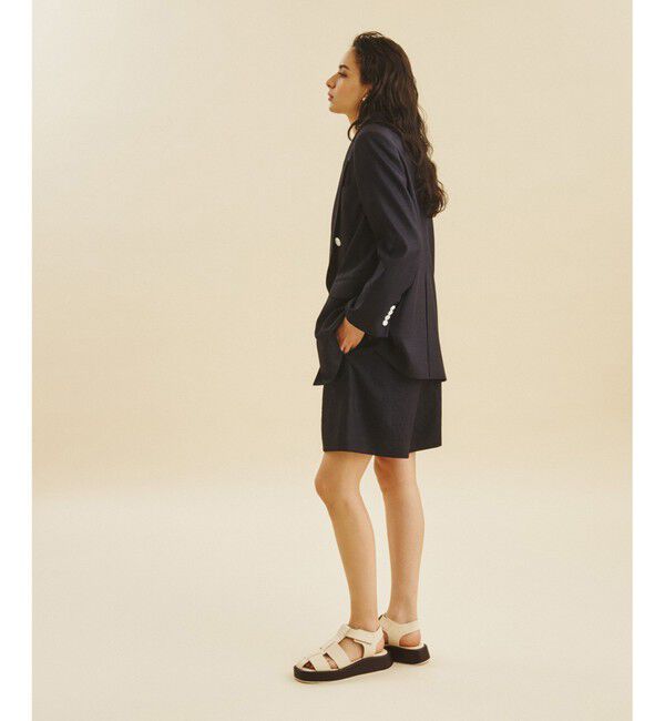 Grace Class「リネンタッチタックショートパンツ」|その他|