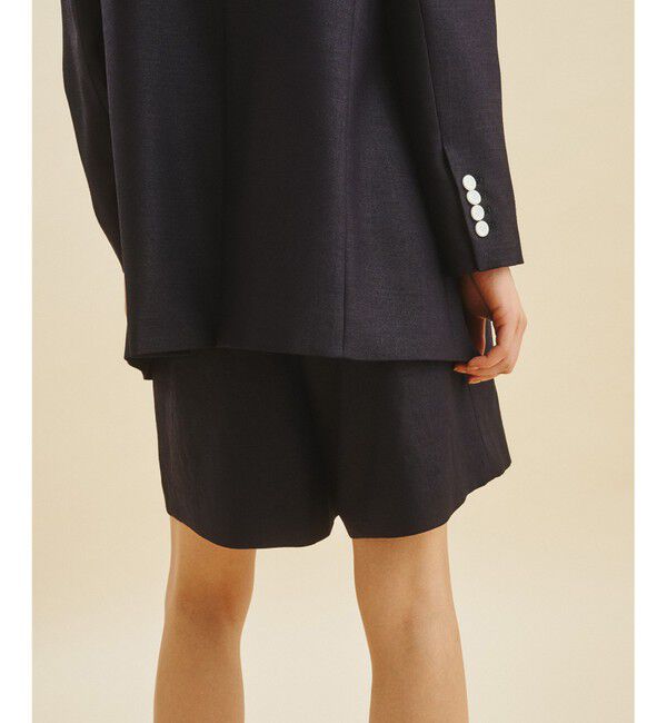 Grace Class「リネンタッチタックショートパンツ」|その他|