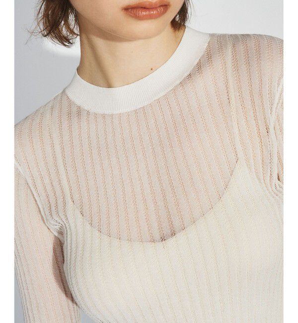 Diagram「シアーリブクルーニットトップ」|Tシャツ・カットソー|