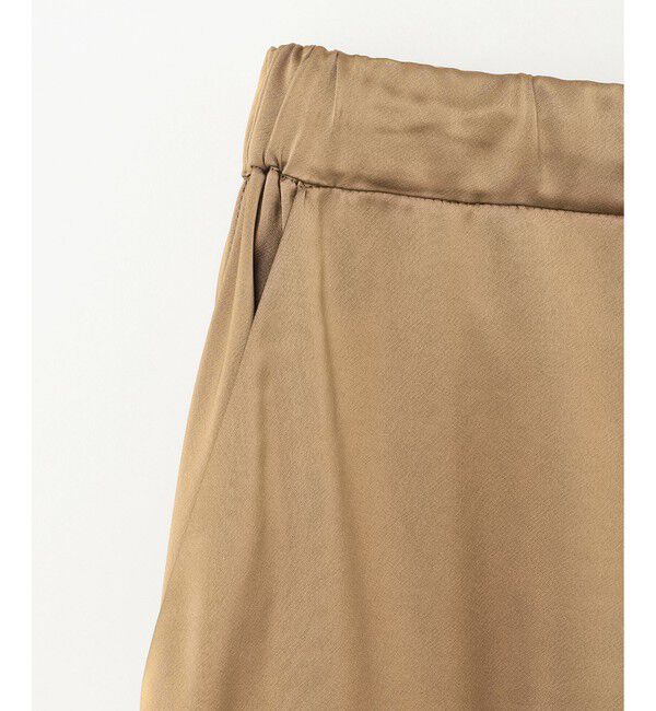 Grace Class「サテンミリタリーロングスカート」|スカート|