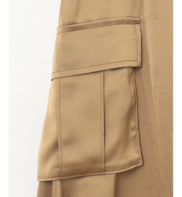 Grace Class「サテンミリタリーロングスカート」|スカート|