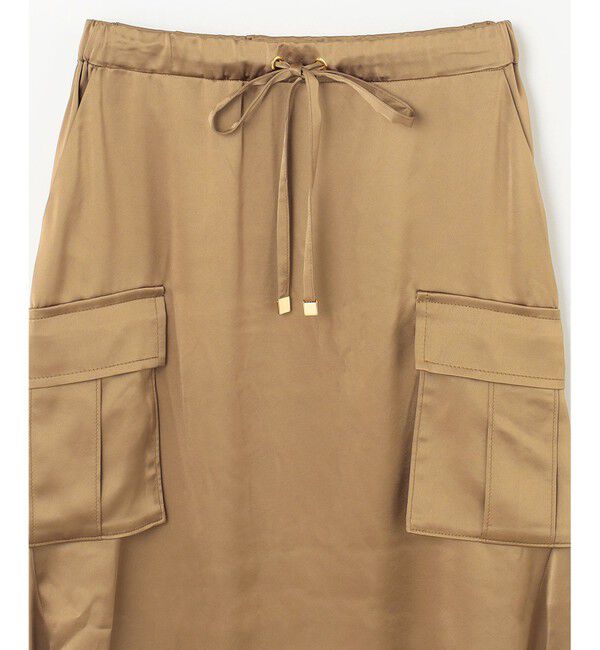 Grace Class「サテンミリタリーロングスカート」|スカート|