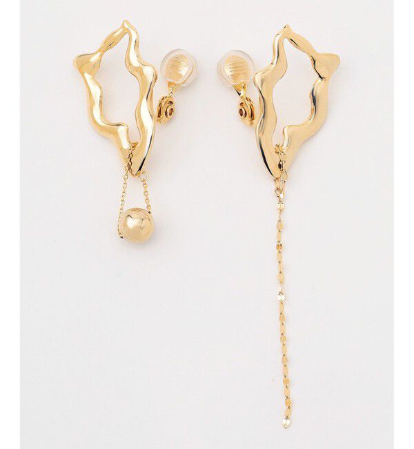 Diagram「ウェーブアシメイヤークリップ」|イヤリング|