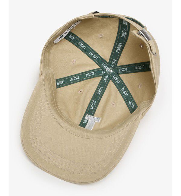 LACOSTE「コットンツイルLロゴキャップ」|キャップ・キャスケット|