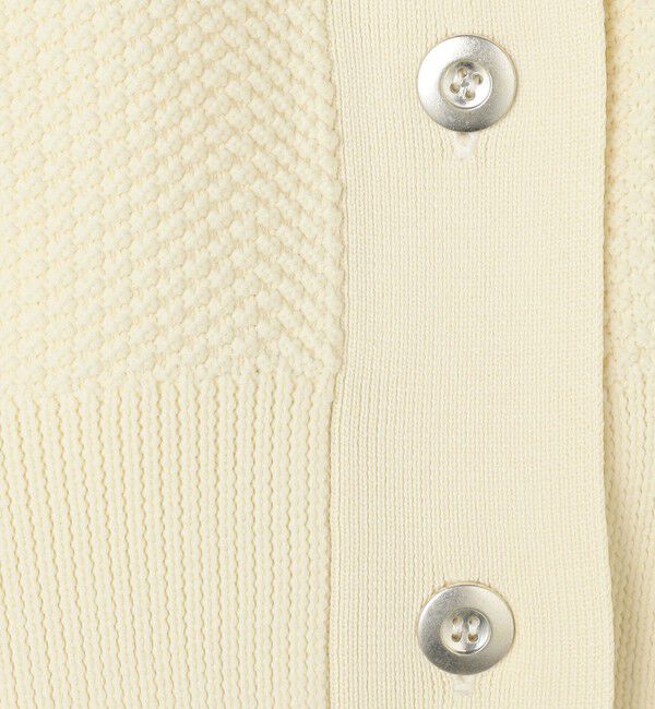 NOLLEY'S「《手洗い可能》鹿の子編みクルーネックカーディガン」|カーディガン|