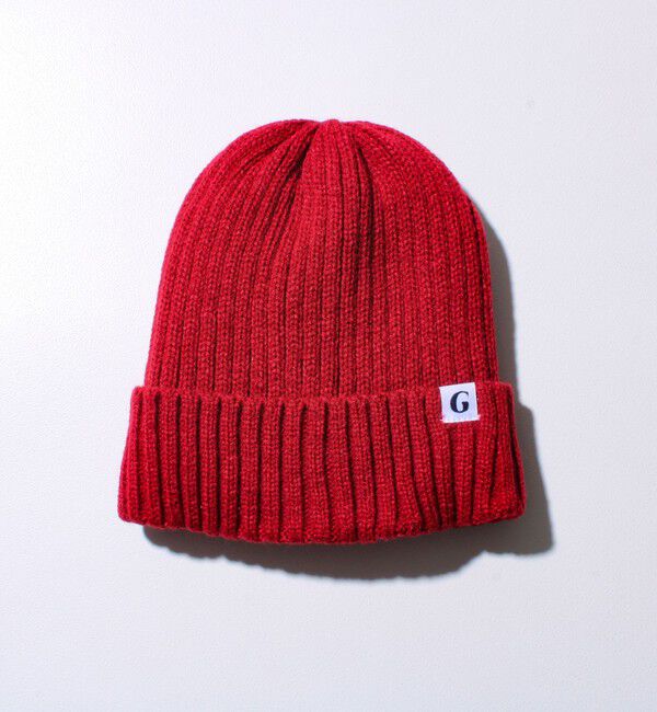 GLOSTER「【GLOSTER/グロスター】裏ボア リブワッチ ニット帽」|ニット帽|