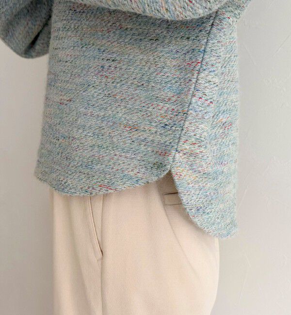 fredy emue「ツィードニットソーコクーンプルオーバー」|Tシャツ・カットソー|