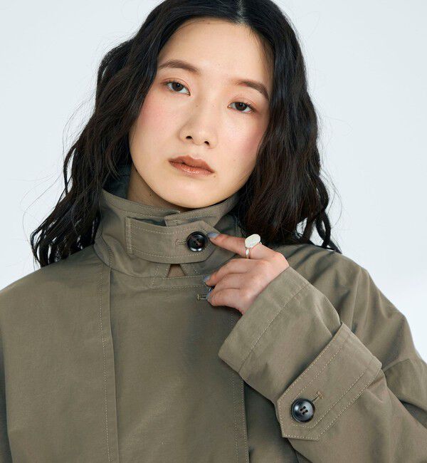 fredy emue「ミドル丈オーバートレンチコート」|トレンチコート|