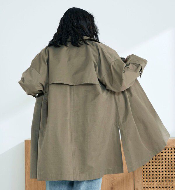 fredy emue「ミドル丈オーバートレンチコート」|トレンチコート|