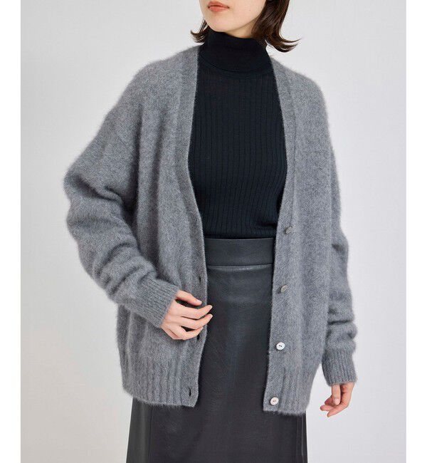 ROPE「 JOHN SMEDLEY別注 RIB TURTLE（ジョンスメドレー別注/リブタートルニット）」|ニット・セーター|ブラック(01)