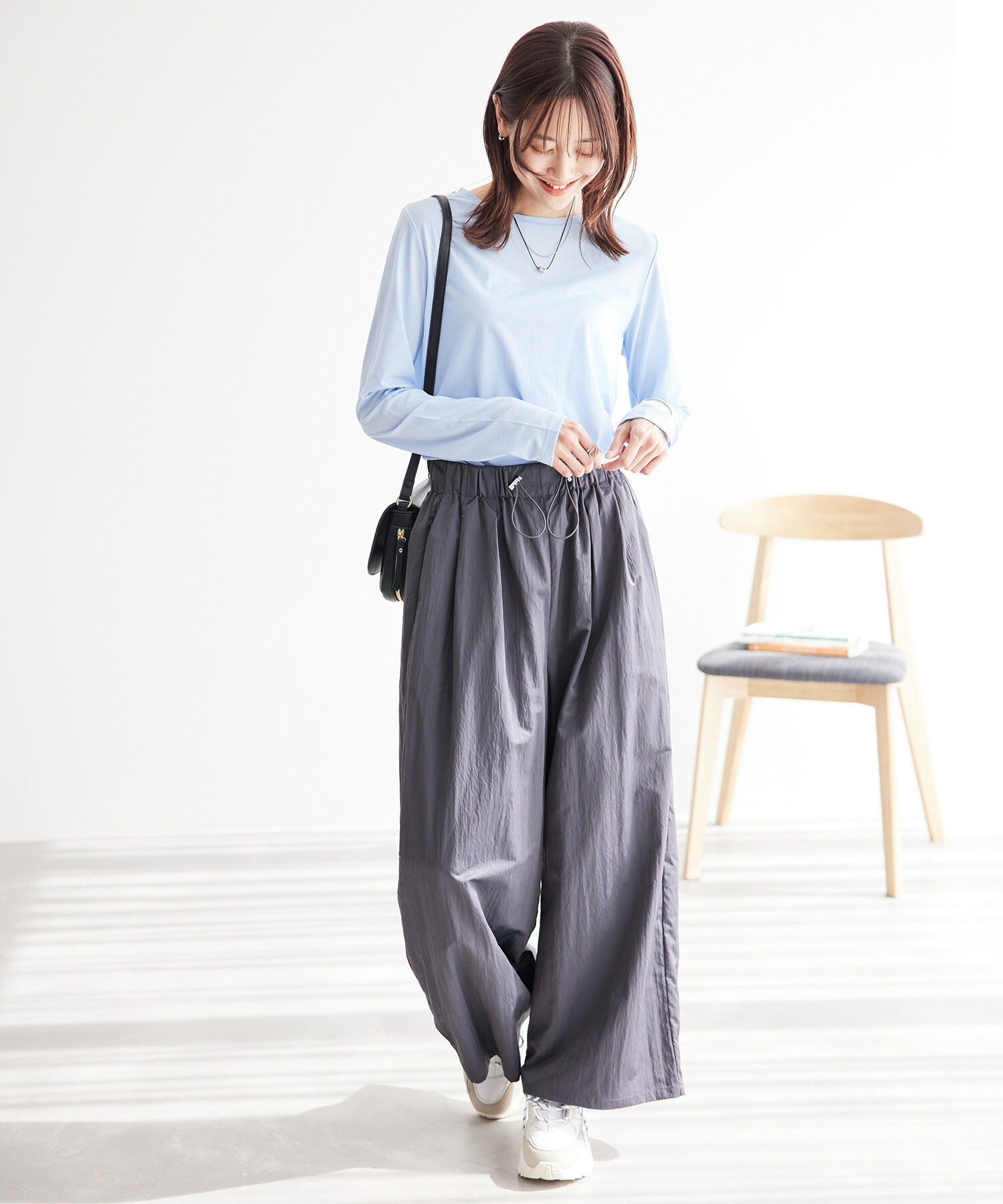 Rope&rsquo;Picnic「ウエストドロストコードイージーパンツ」|その他|